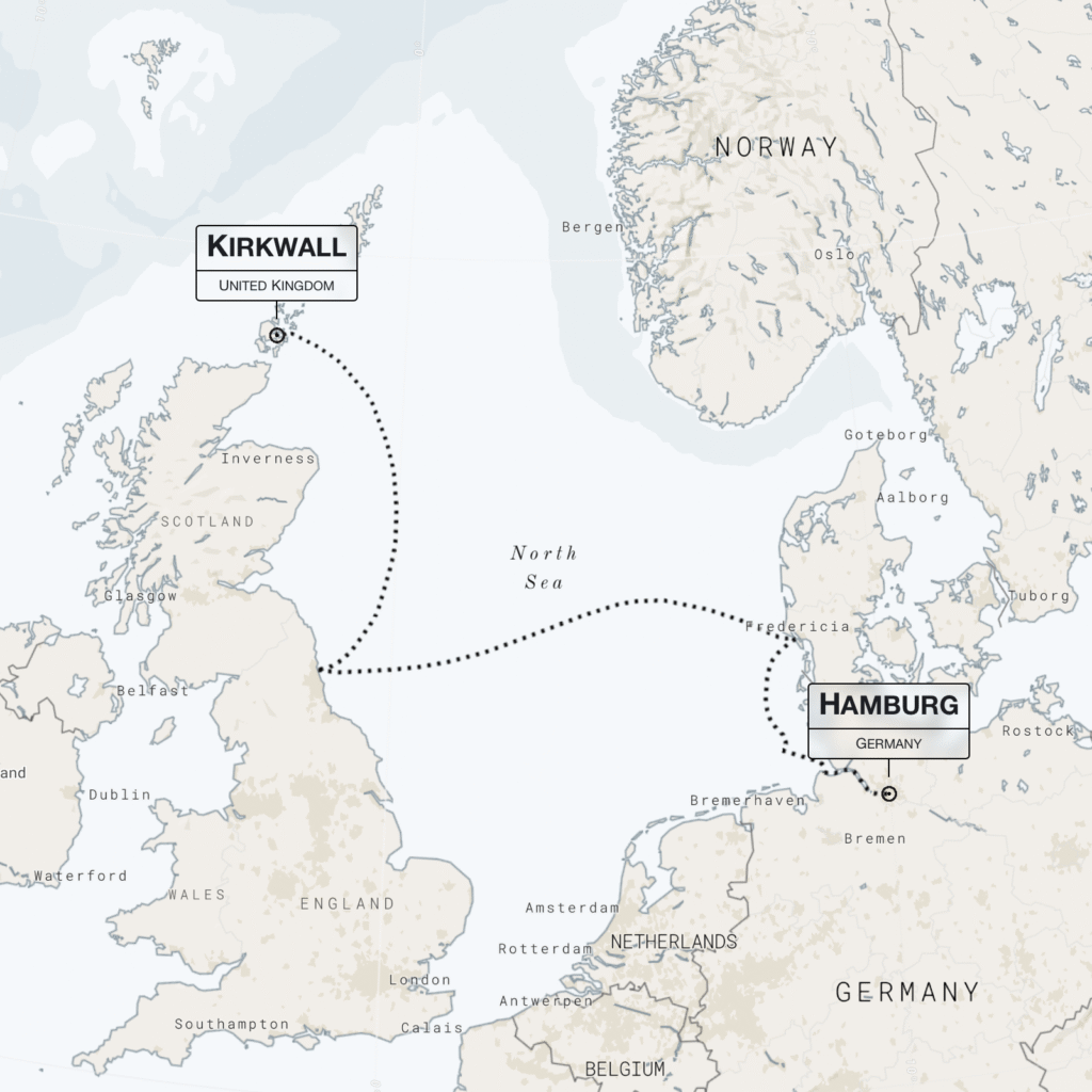 Segeltörn Orkneys & Nordsee von Schottland nach Deutschland | Offshore-Meilentörn & Praxis-Skippertraining